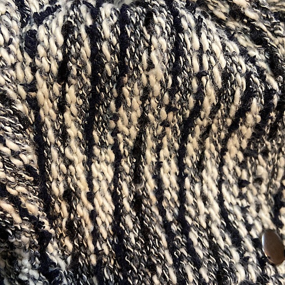 Maurice’s Moto Jacket sz. M chunky knit - Picture 7 of 7